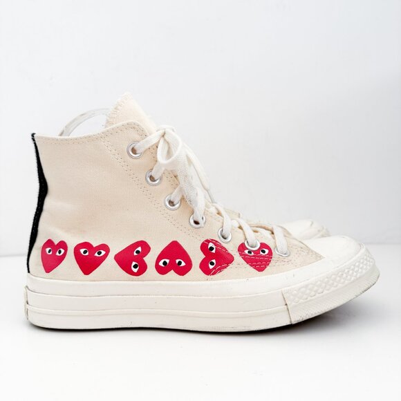 Comme des Garcons PLAY Shoes - Converse Comme des Garçons Play x Chuck 70 Hi Top Multi Hearts sneakers
